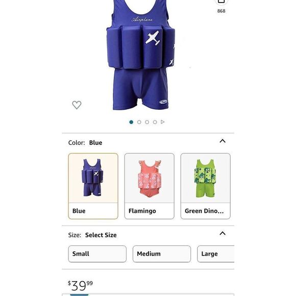 3T Buoyancy Swimsuit - Picture 9 of 9